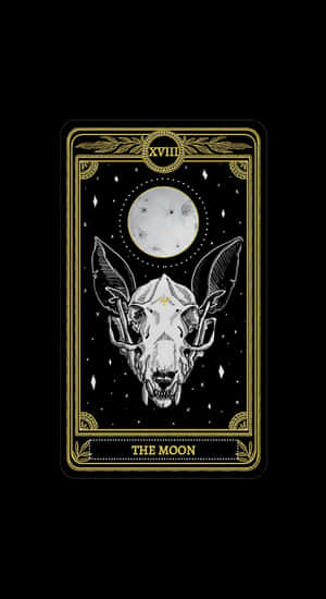 The Moon Tarot Card Wallpaper