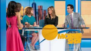 The Morning Show Cast Discussion Wallpaper