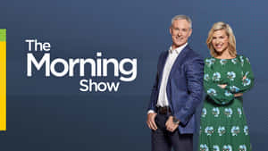 The Morning Show Hosts Promotional Banner Wallpaper