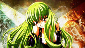 The Mysterious And Enigmatic C.c. From Code Geass Wallpaper