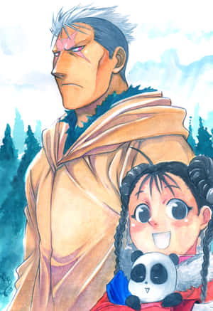 The Mysterious Scar In Fullmetal Alchemist Wallpaper