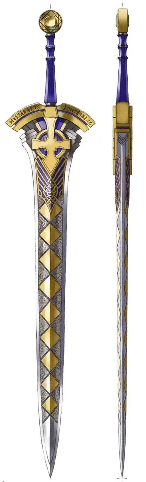 The Mythical Excalibur Sword In The Stone Wallpaper