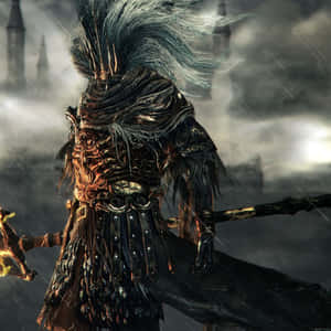 The Nameless King Unleashing His Fury In A Captivating Battle Wallpaper