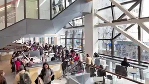 The New School Dining Area Wallpaper