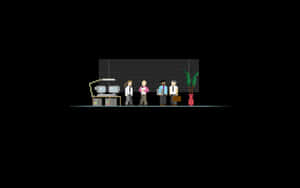 The Office - Pixel Art Wallpaper