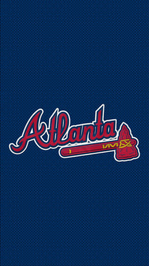 The Official Atlanta Braves Iphone Wallpaper! #gobraves Wallpaper