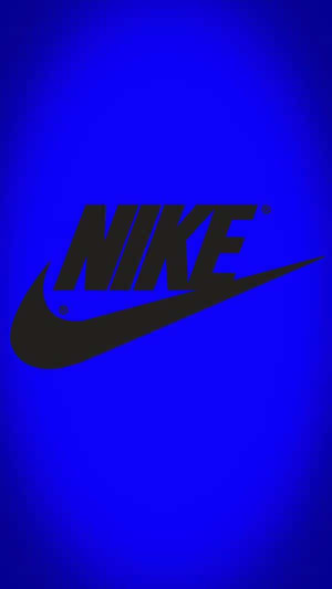 The Official Blue Nike Logo Wallpaper