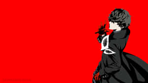 The Official Logo Of Persona 5 Wallpaper