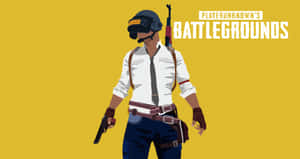 The Official Logo Of Playerunknown's Battlegrounds Wallpaper