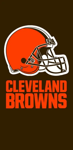 The Official Logo Of The Cleveland Browns Football Team Wallpaper