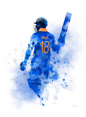 The Official Logo Of The Indian Cricket Team Wallpaper