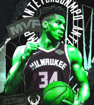 The Official Logo Of The Milwaukee Bucks. Wallpaper