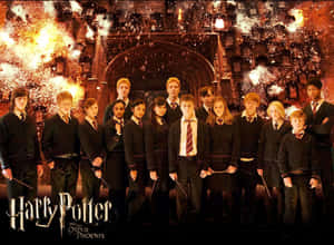 The Order Of The Phoenix Unites Against Voldemort Wallpaper
