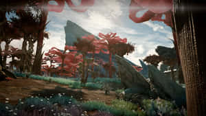 The Outer Worlds 2 Alien Landscape Wallpaper