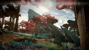 The Outer Worlds 2 Alien Landscape Wallpaper