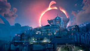 The Outer Worlds 2 Alien Settlement Wallpaper