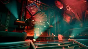 The Outer Worlds 2 Futuristic Bar Wallpaper