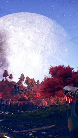 The Outer Worlds Roseway Exterior Wallpaper