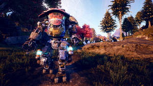 The Outer Worlds Scrap Mechanical Wallpaper