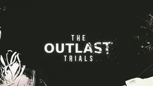 The Outlast Trials Logo Wallpaper