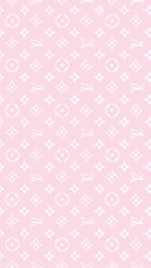 The Perfect Girly Accessory - Louis Vuitton's Pink Monogram Wallpaper