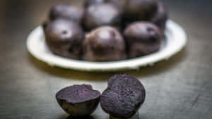 The Perfect Purple Potato Wallpaper