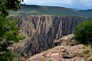 The Picturesque Beauty Of Black Canyon National Park Wallpaper