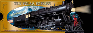 The Polar Express Ticket Wallpaper