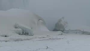 The Polar Vortex - Freezing Winds And Icy Landscapes Wallpaper