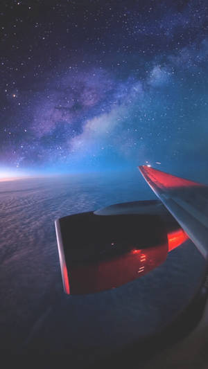 The Power Of Airplane Travel Wallpaper