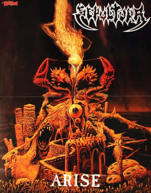 The Power Of Black Metal Music Wallpaper