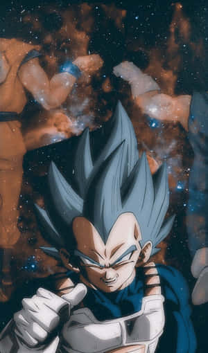 The Power Of Vegeta - An Artistic Tribute Wallpaper