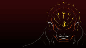 The Powerful And Menacing Ganondorf Stands In Victory Wallpaper