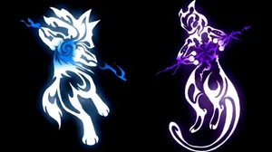 The Powerful Bond Between Mewtwo And Lucario. Wallpaper