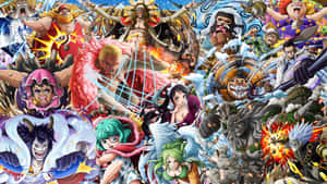 The Powerful Donquixote Family Of One Piece Wallpaper