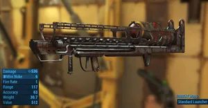 The Powerful Fat Man Launcher In Fallout 4 Wallpaper