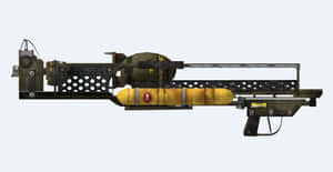 The Powerful Fat Man Launcher In Fallout 4 Wallpaper