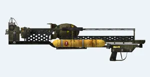 The Powerful Fat Man Launcher In Fallout 4 Wallpaper