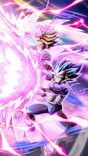 The Powerful Galick Gun Of Vegeta Wallpaper