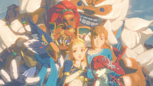 The Powerful Gerudo Champion, Urbosa, From The Legend Of Zelda: Breath Of The Wild Wallpaper