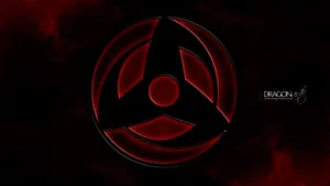 The Powerful Itachi Uchiha With His Signature Mangekyou Sharingan Wallpaper