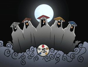 The Powerful Naruto Kage In An Epic Pose Wallpaper