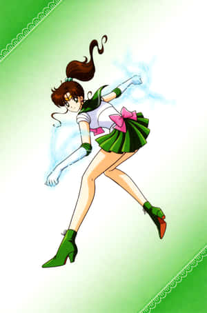 The Powerful Sailor Jupiter Wallpaper