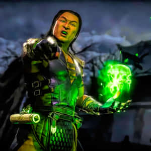 The Powerful Sorcerer, Shang Tsung, In Mortal Kombat Wallpaper