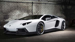 The Powerhouse Of Speed- Lamborghini Aventador Wallpaper