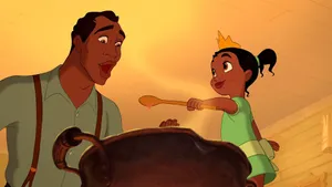 The Princess And The Frog Cooking Gumbo Wallpaper