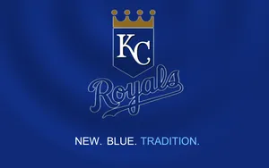 The Proud Players Of The Kansas City Royals Show Their Passion For The Game Wallpaper
