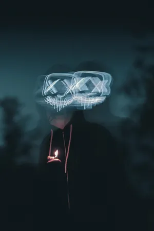 The Purge Double Vision Light Fanmade Wallpaper