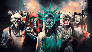 The Purge Election Year Characters Wallpaper