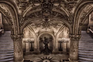The Pythia At Paris Opera House Wallpaper